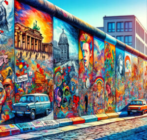 ドイツの伝統と現代文化の融合
ベルリンの壁とその表現豊かなストリートアート